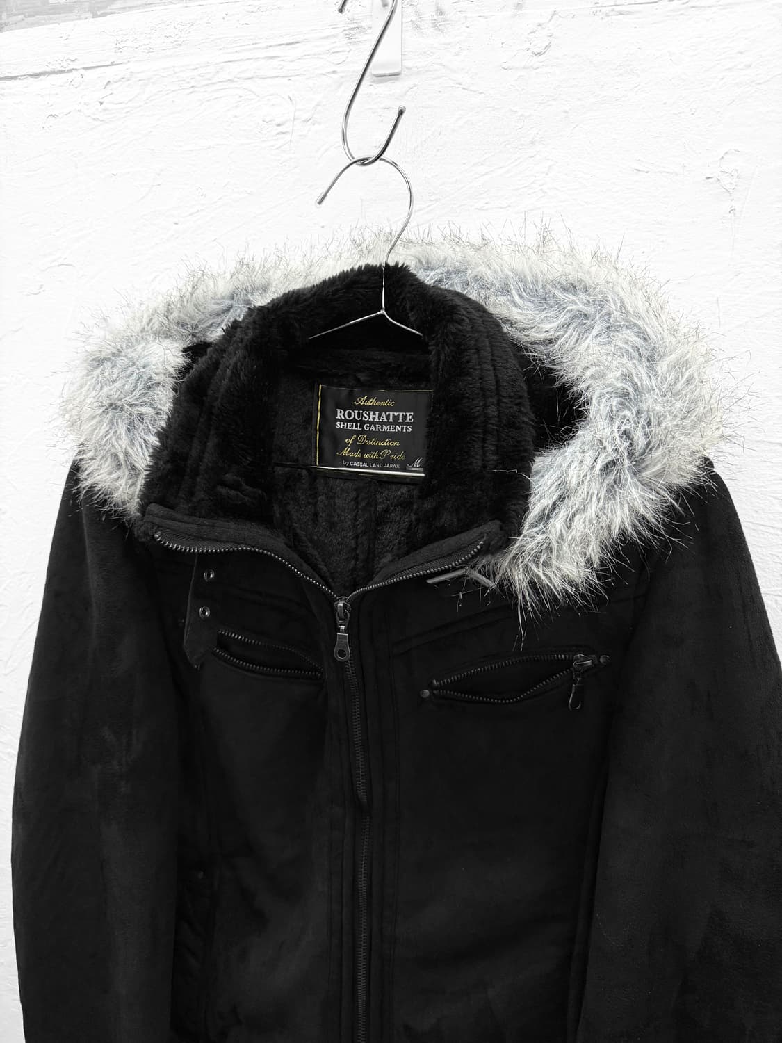 roushatte 스웨이드 퍼 무스탕 상품이미지2