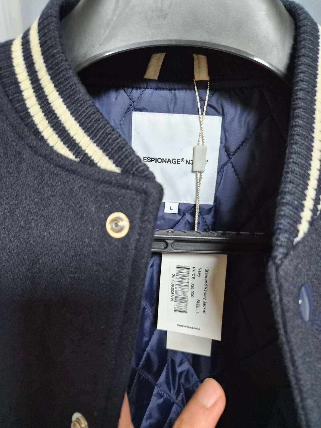 에스피오나지 바시티 자켓 네이비 상품이미지6