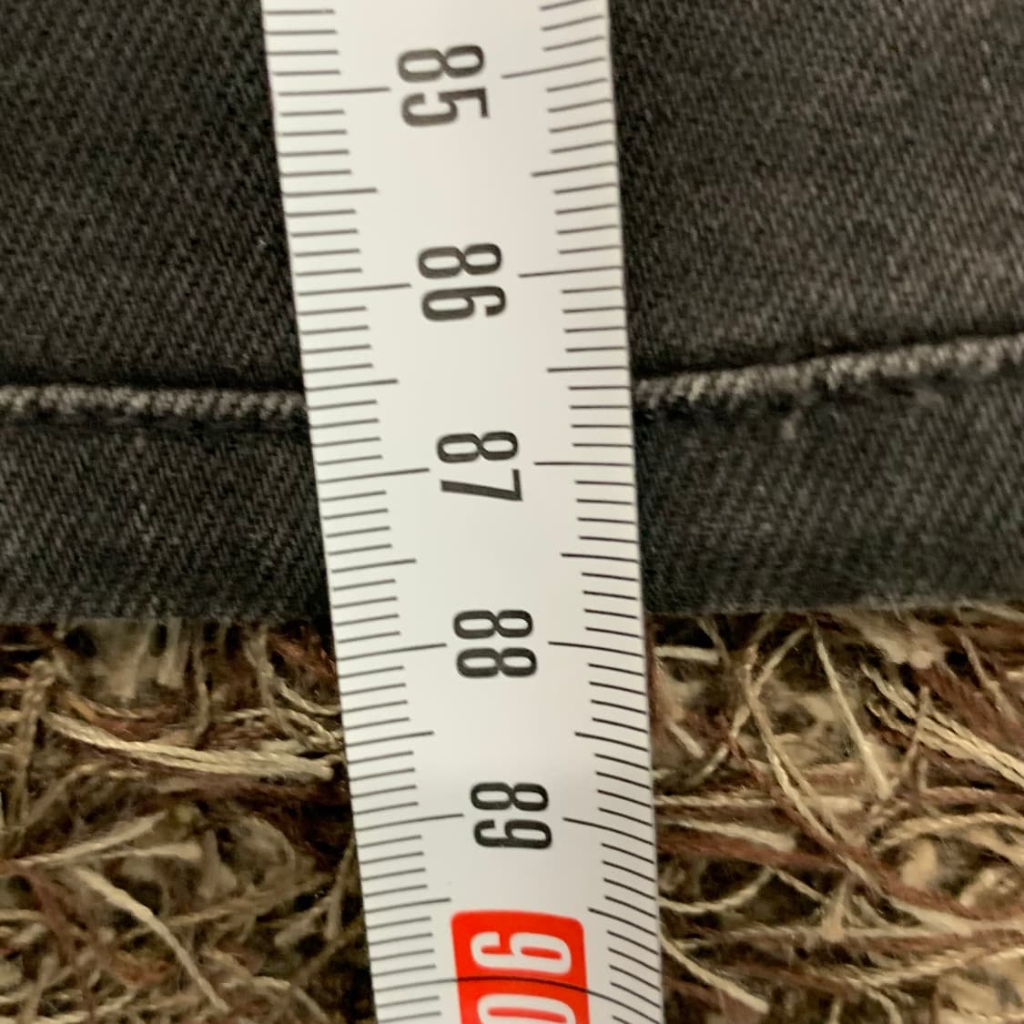 30 버커루 바이커 블랙진 데님 팬츠 상품이미지10