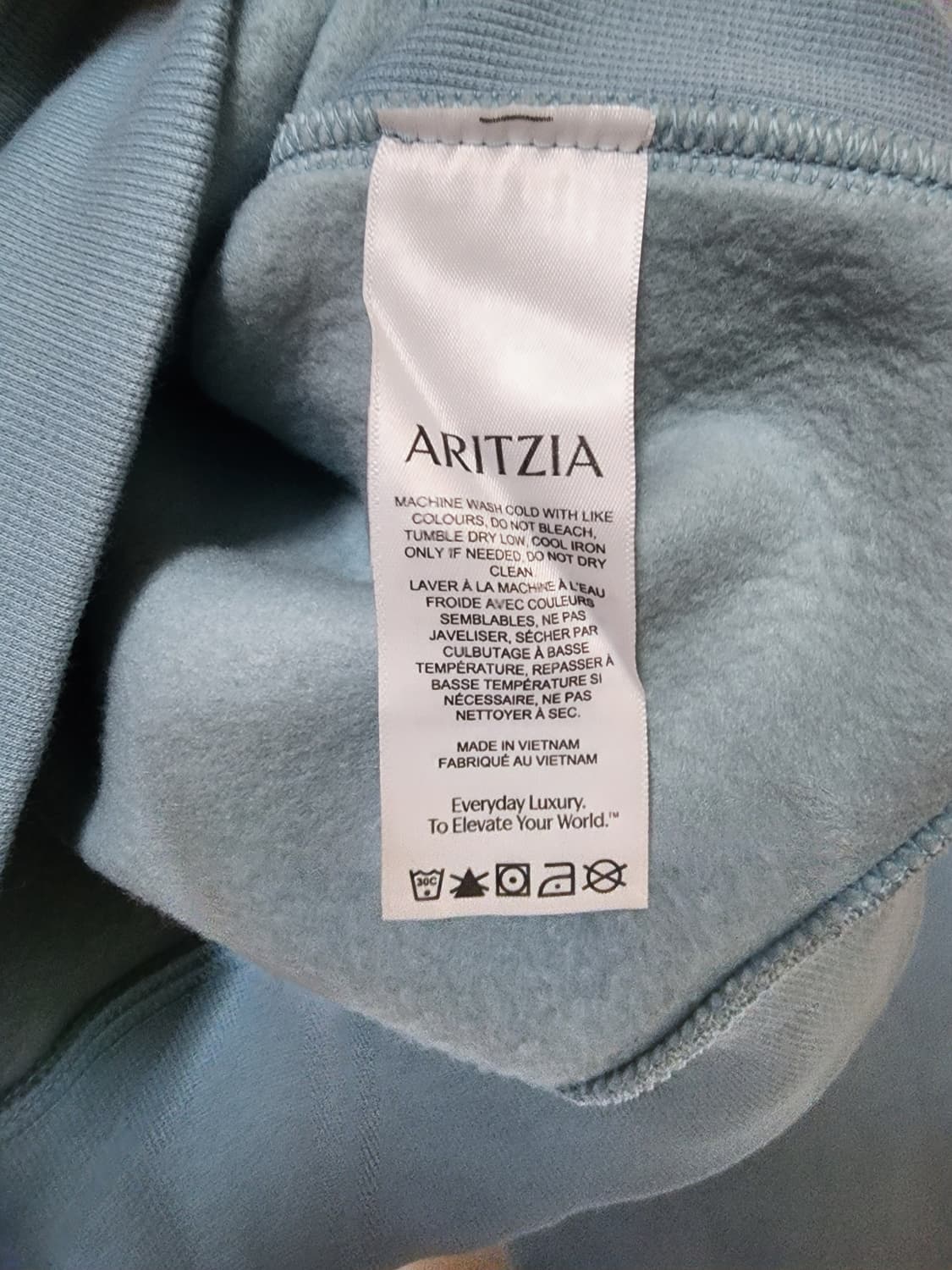 아리찌아 aritzia 기모 후드집업 상품이미지4
