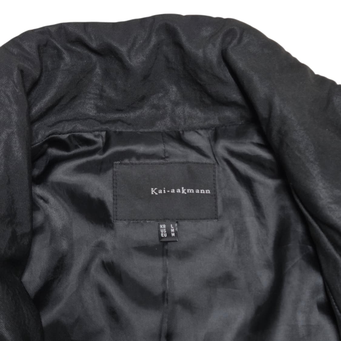 Kai Aakmann 카이아크만 자켓 블랙 블루종 상품이미지4