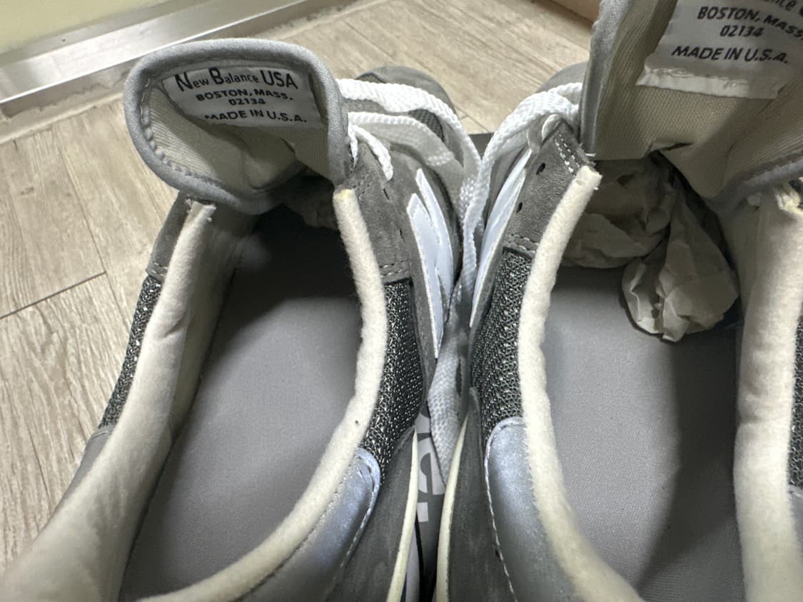 뉴발란스990 메이드인usa그레이 280 상품이미지3