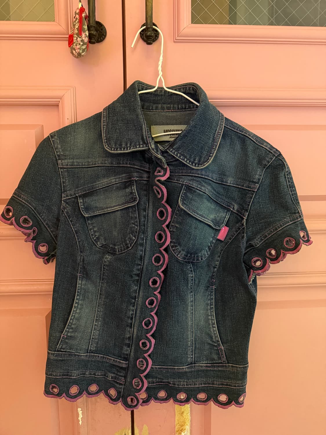 모스키노 진스 자켓/ moschino jeans denim jacket 상품이미지1