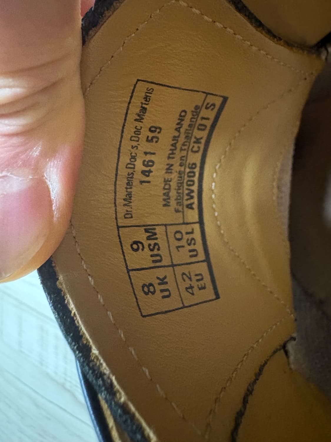 닥터마틴 1461 3홀 스무스 270 상품이미지7