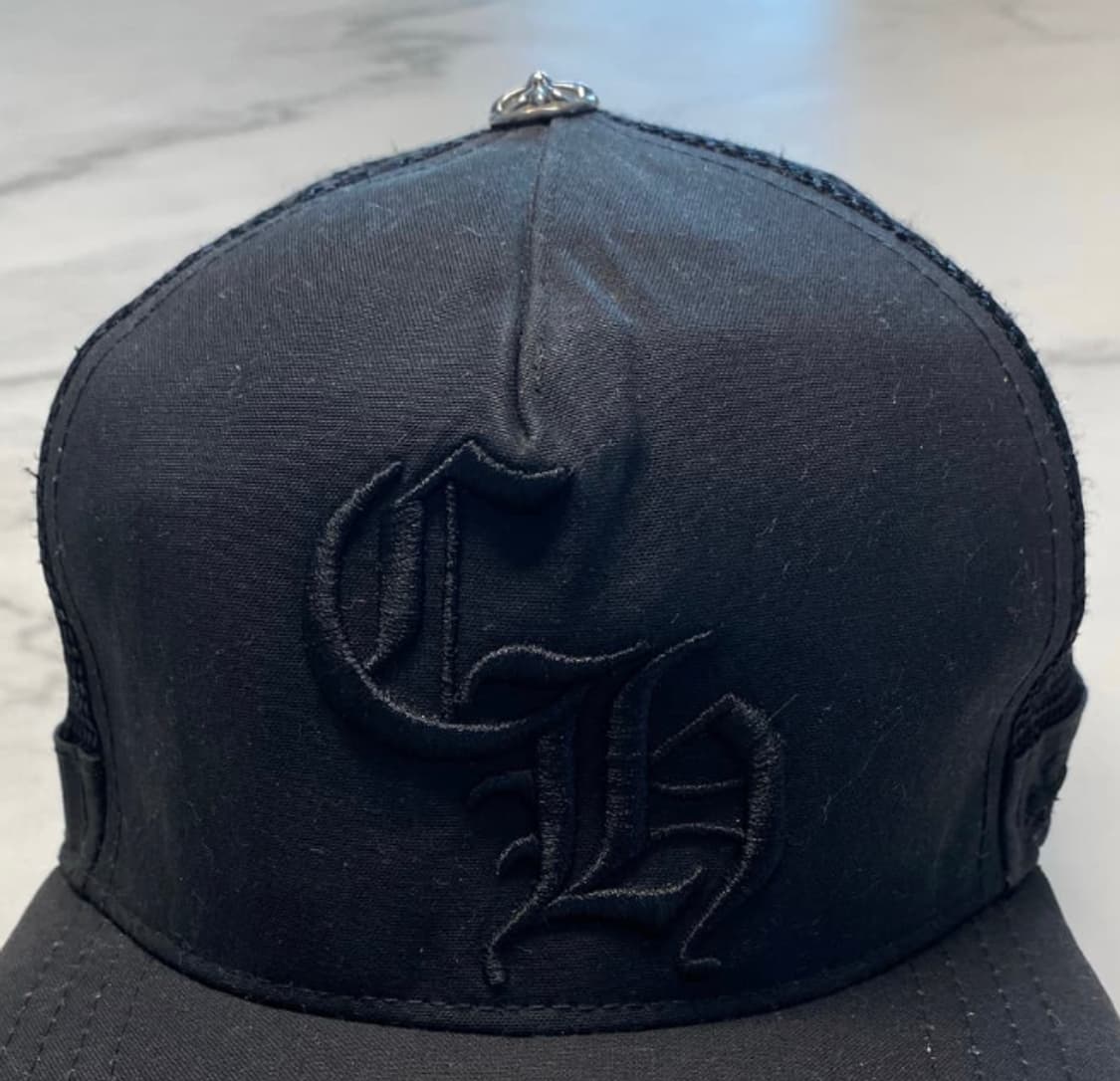 Chrome Hearts 메쉬 트러커 볼캡 블랙 상품이미지1
