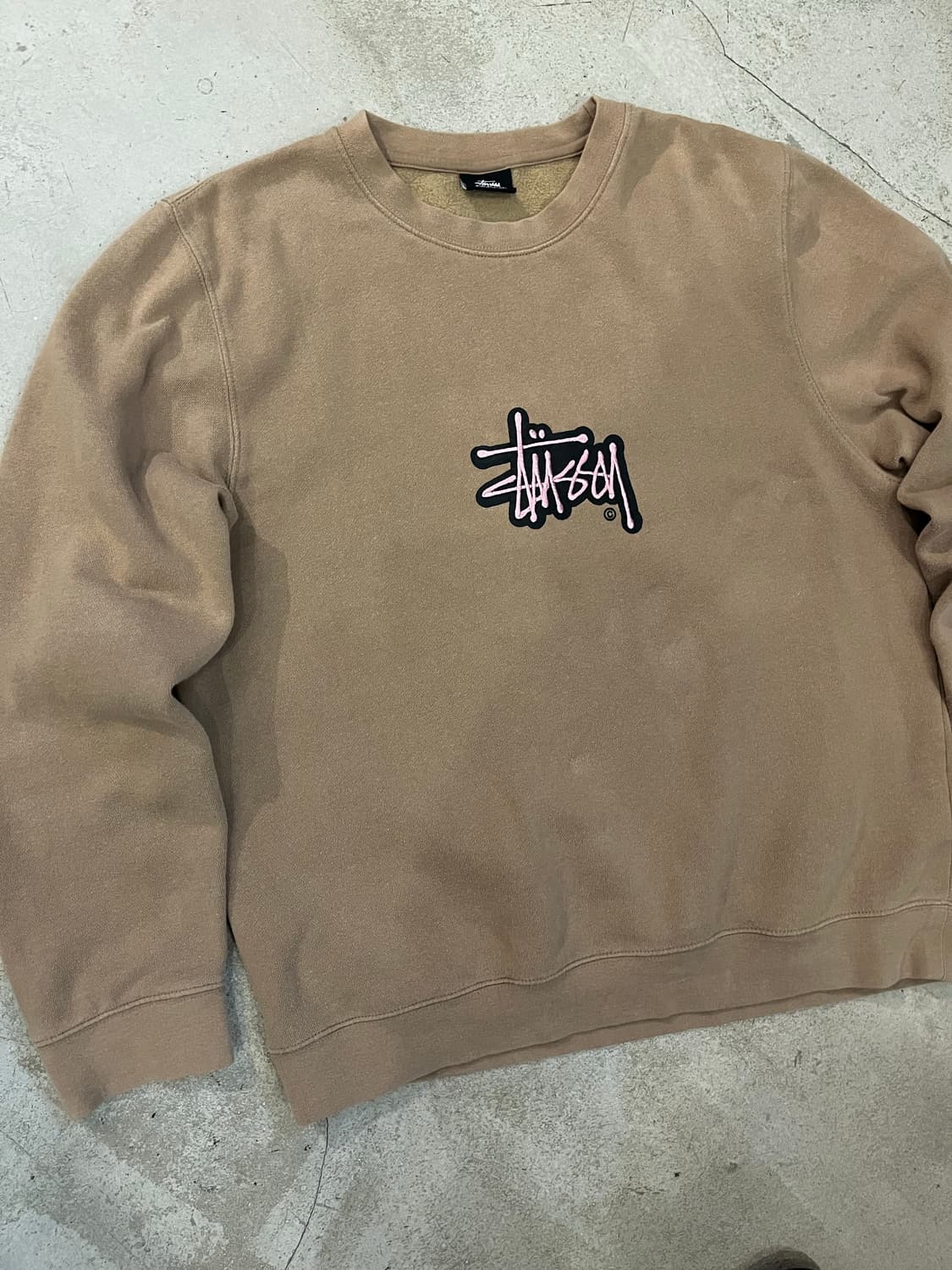 빈티지 스투시 스웻 상품이미지2
