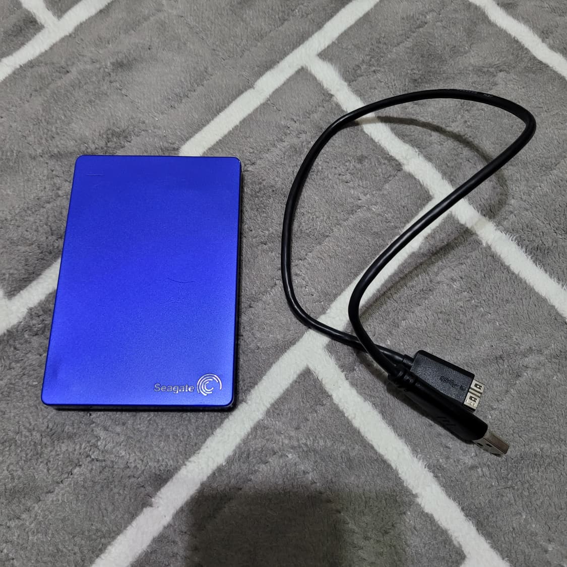 Seagate 씨게이트 1TB 외장하드 블루 색상 상품이미지2