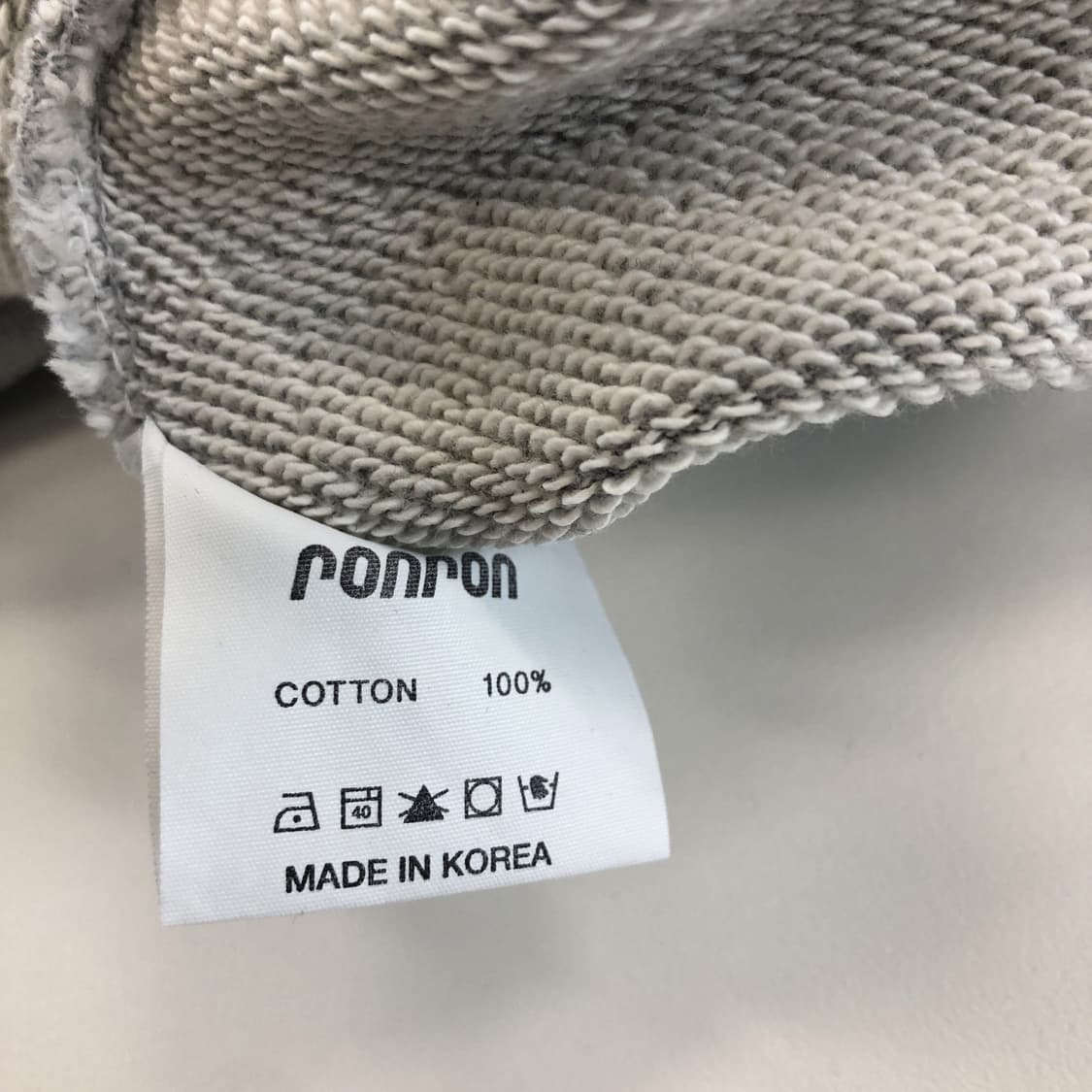 RONRON 론론 스웻 오버자켓 FREE  상품이미지6