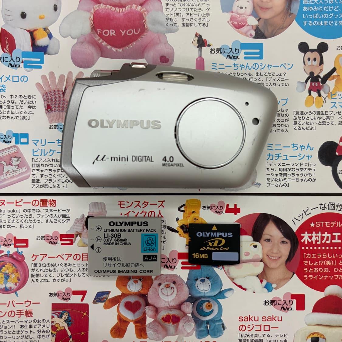 작례⭕️Olympus Mju Mini 올림푸스 뮤 미니 실버 상품이미지8