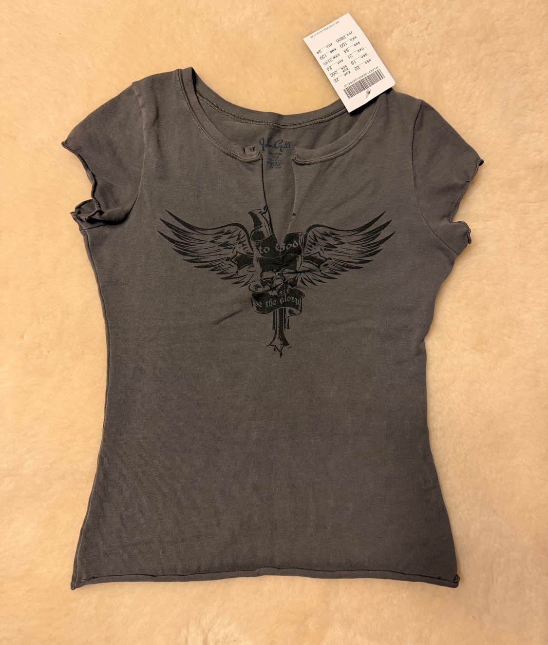 브랜디멜빌 프린팅 빈티지 반팔 티 (택O) 상품이미지1