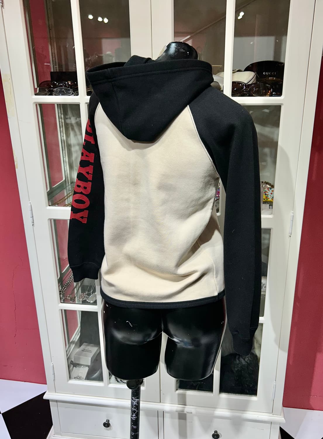playboy hoodie 플레이보이 로고 디자인 후드티 상품이미지2