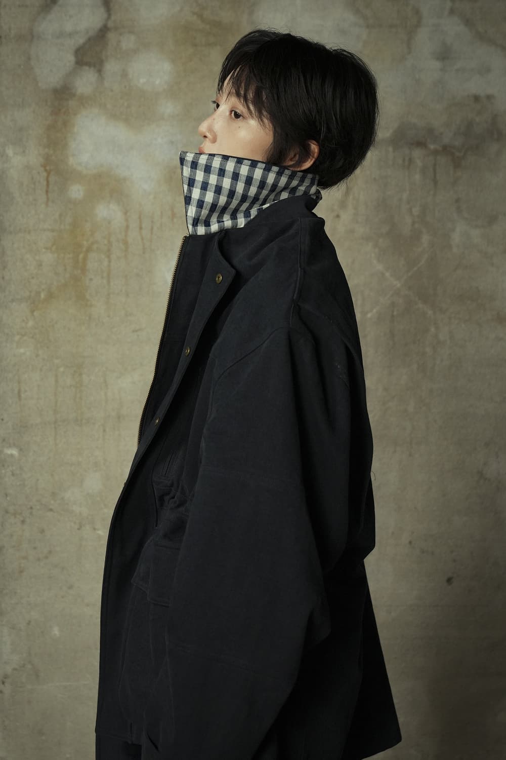 이예 yiyae checked work jacket M사이즈 상품이미지2