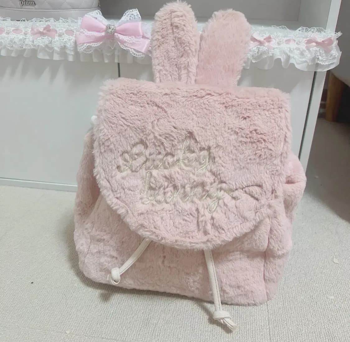 리즈리사 우사기 토끼 백팩 대장템 빈티지 상품이미지1