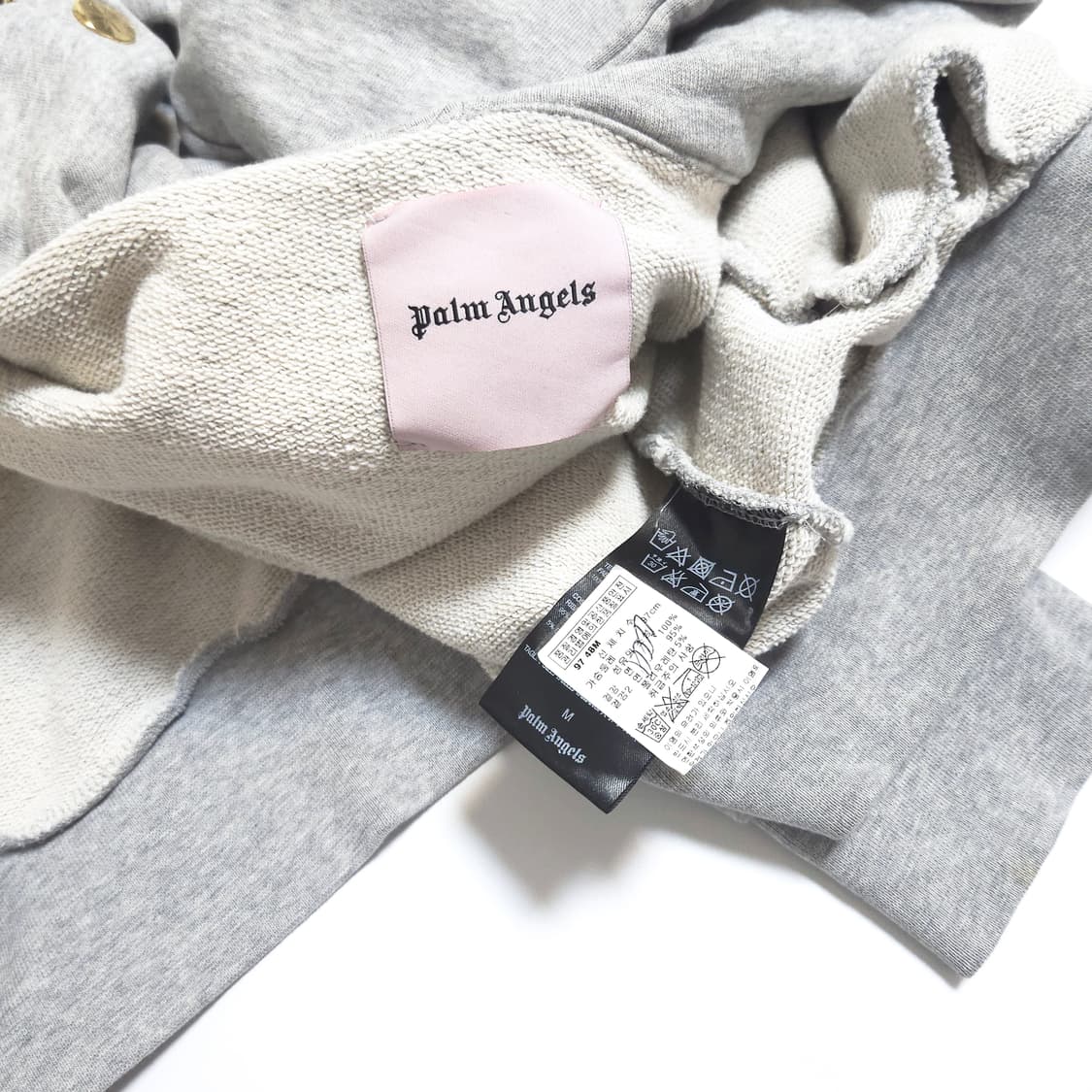 팜엔젤스 Maxi 풀집 후드 집업 자켓 그레이 상품이미지8