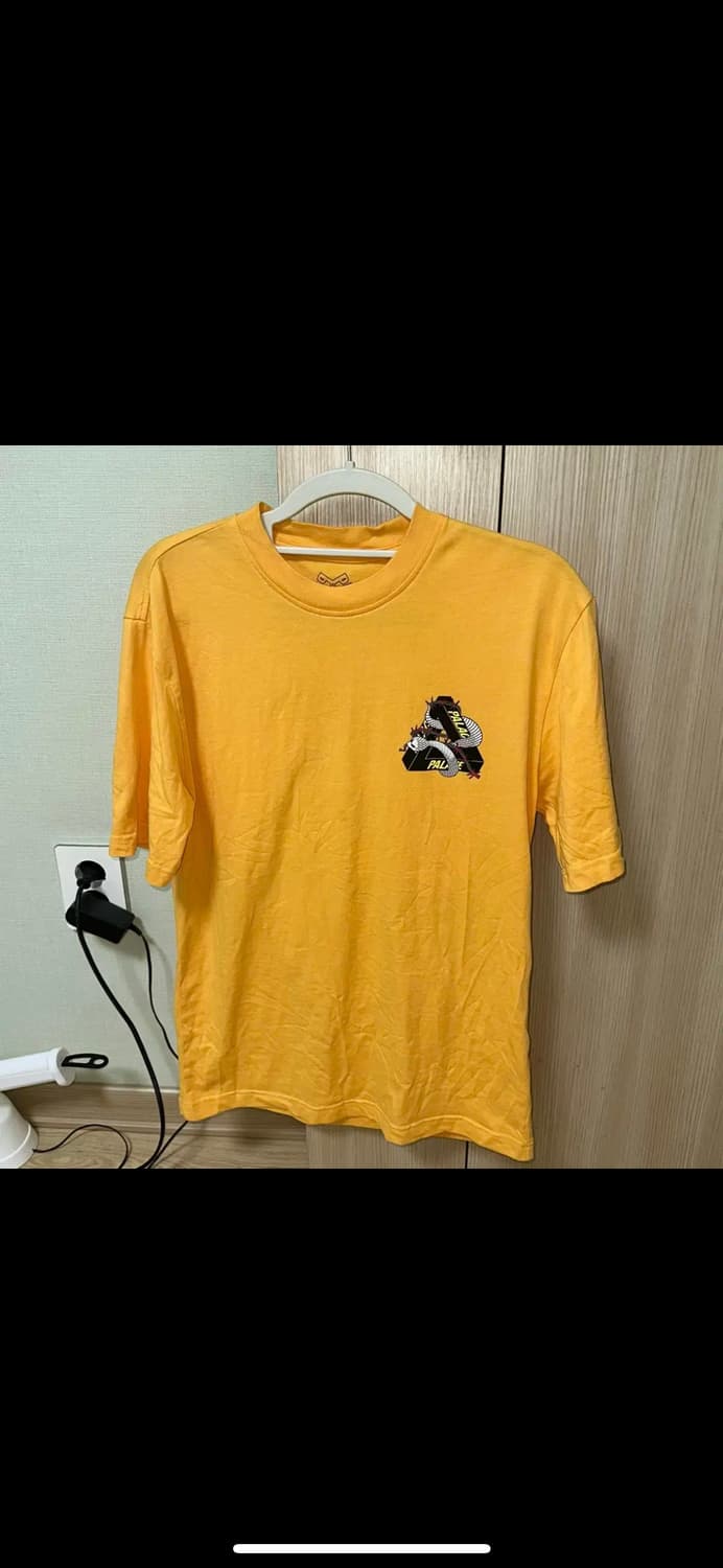 PALACE 팔라스 헤쉬 밋 프레쉬 뱀 반팔 머스타드 옐로우 S 상품이미지3
