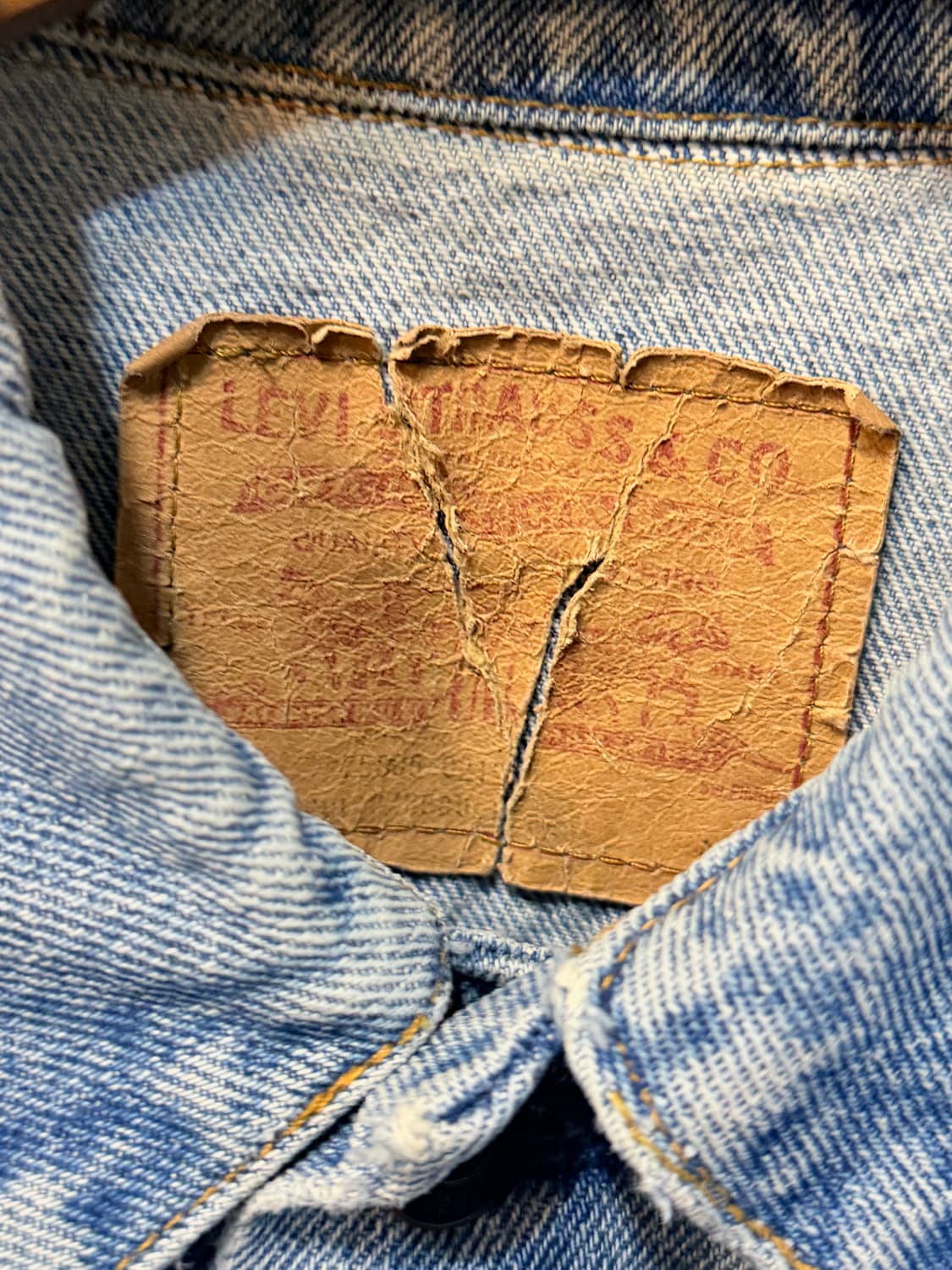 리바이스 오렌지탭 데님자켓 상품이미지6