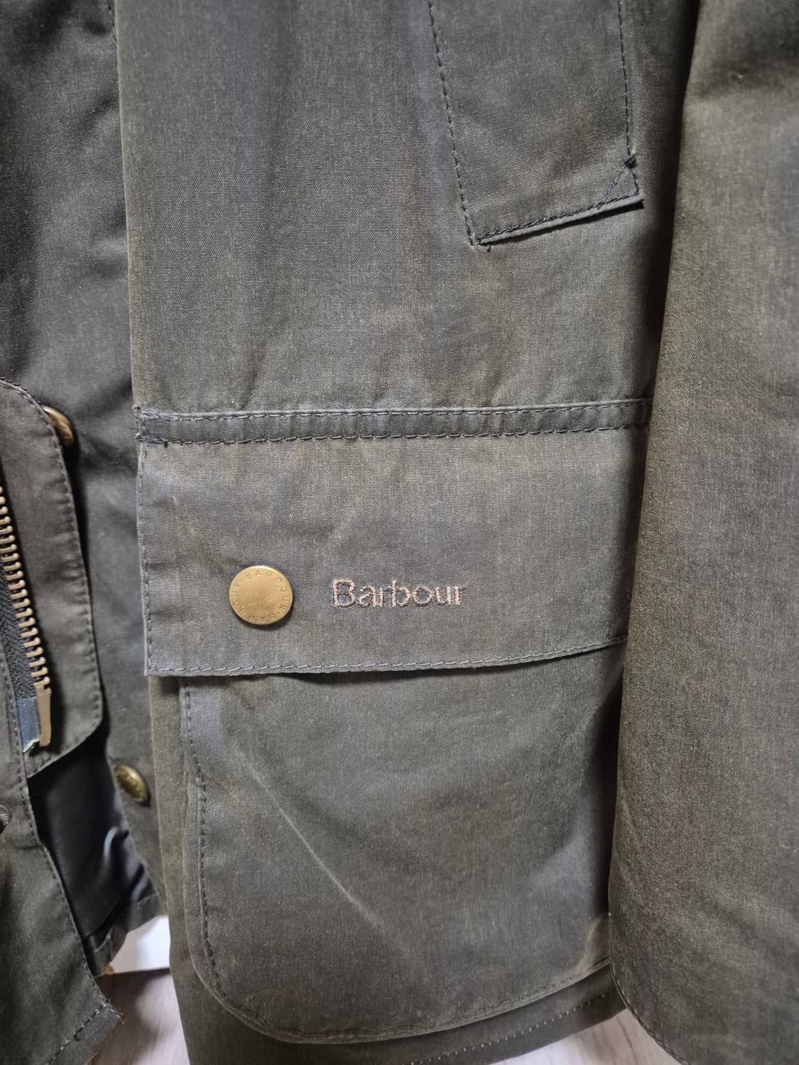 바버 왁스 자켓 M 올리브 상품이미지2