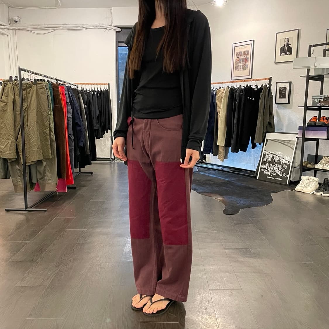 니콜라스 데일리 더블니 팬츠 상품이미지4