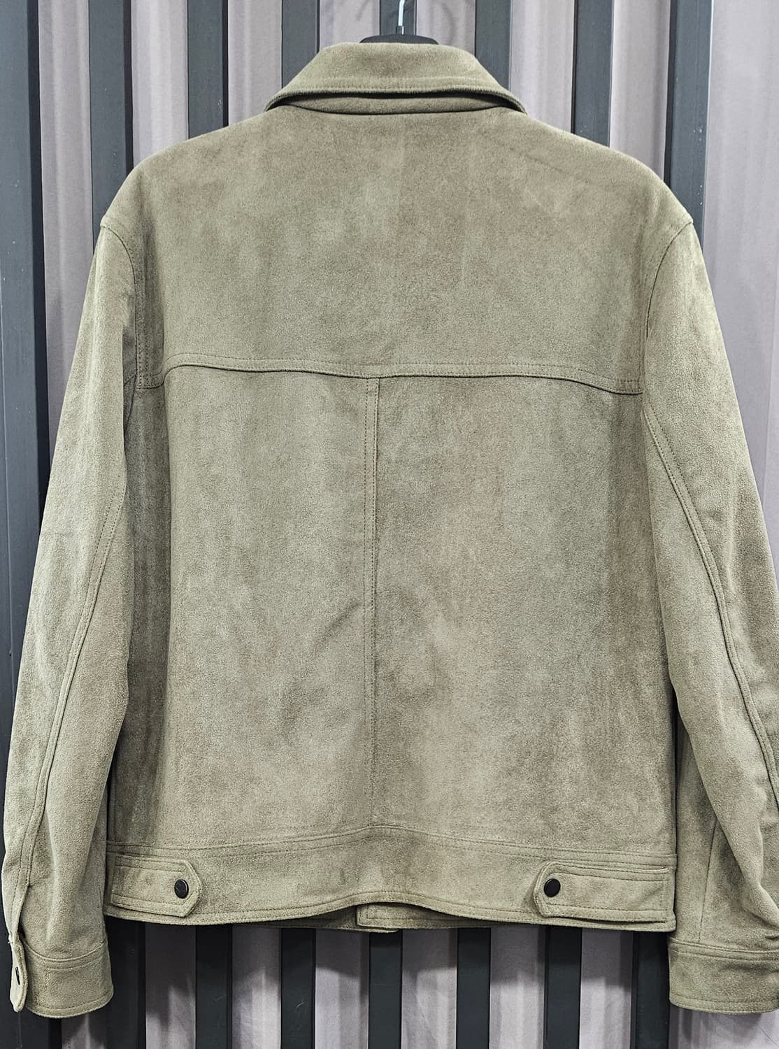 빌리브라운 스웨이드 자켓 카키색 L 상품이미지2