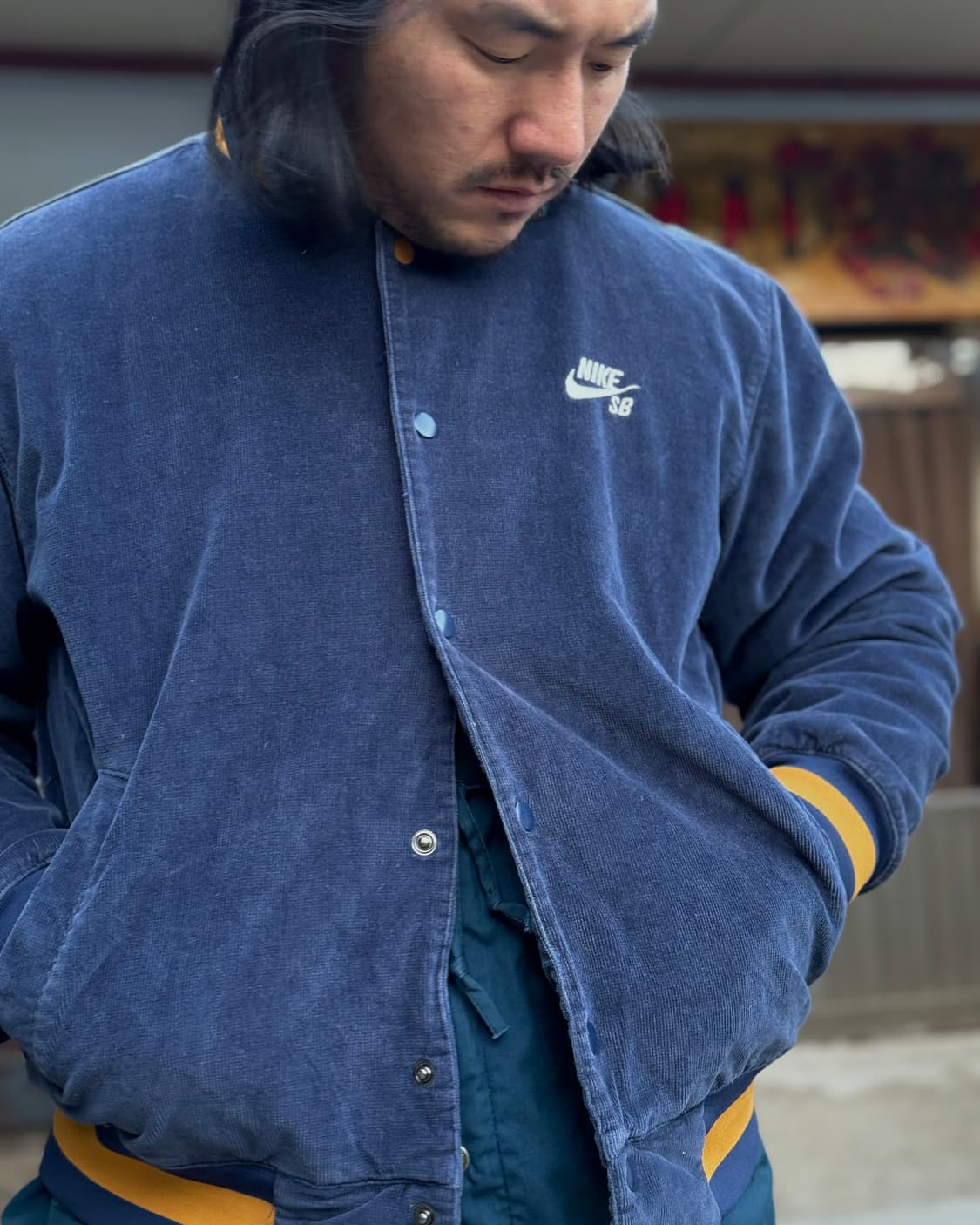 나이키SB 코듀로이 봄버자켓 XL 상품이미지8