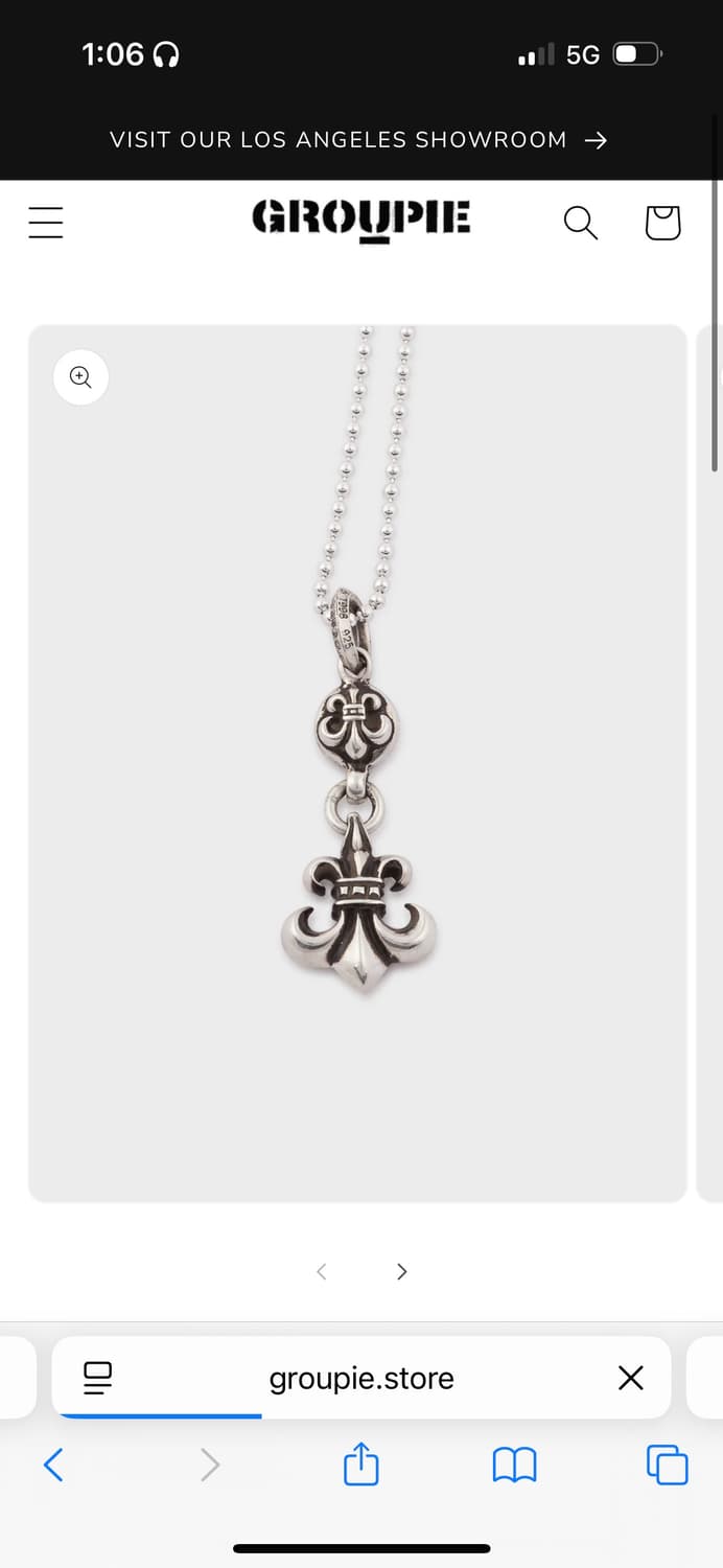 Chrome hearts 크롬하츠 bs 볼 팬던트  상품이미지5