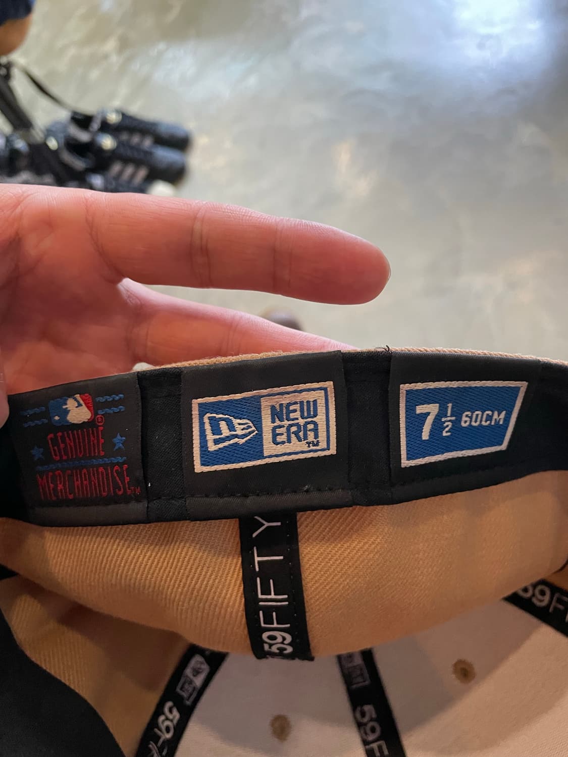 뉴에라 뉴욕 양키스 베이지 7 1/2 (60cm) 상품이미지8