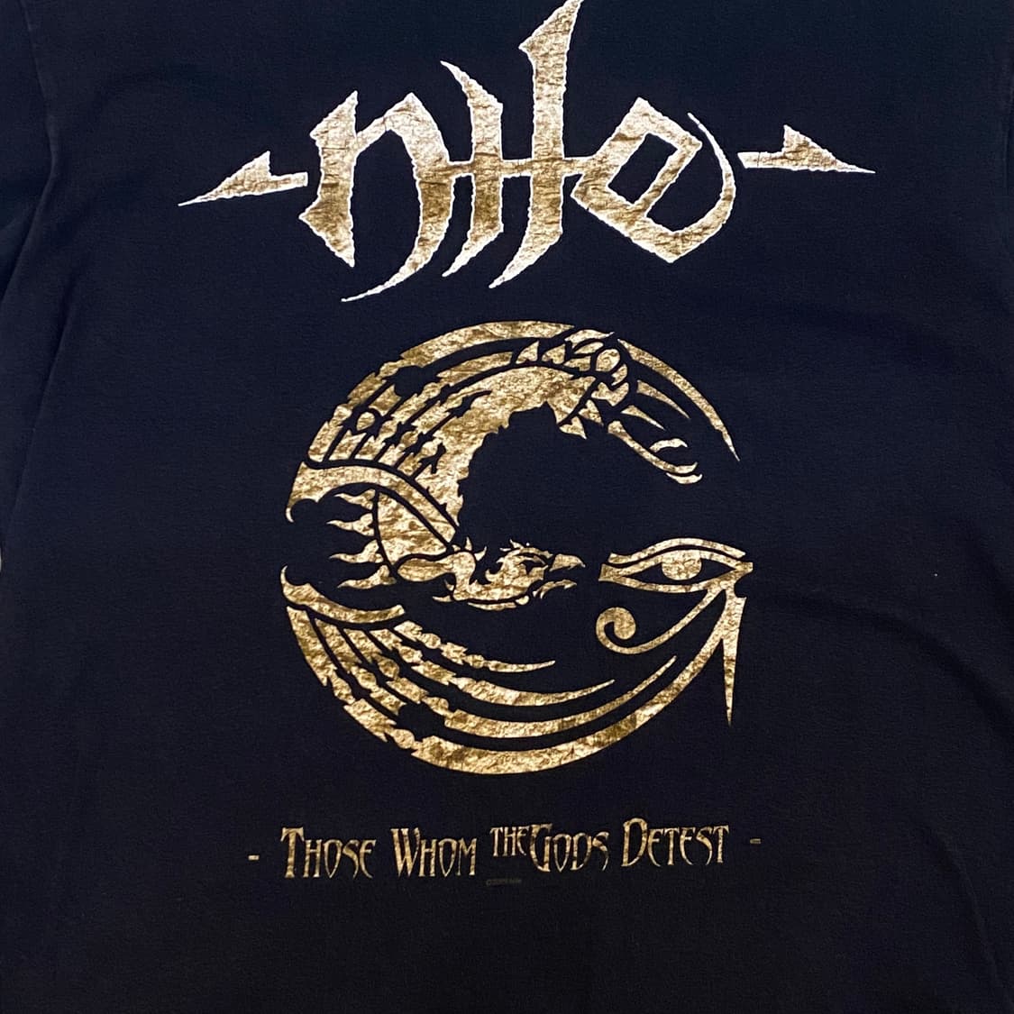 미국 빈티지 밴드 나일 NILE 투어 굿즈티 락티셔츠 반팔티 상품이미지3