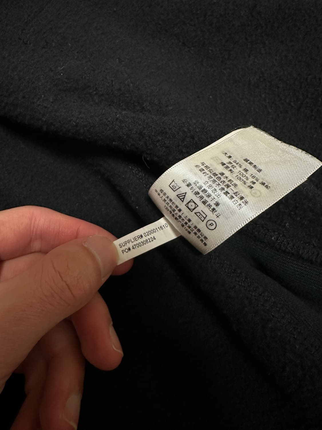 폴로 빅포니 후드집업 블랙 상품이미지10