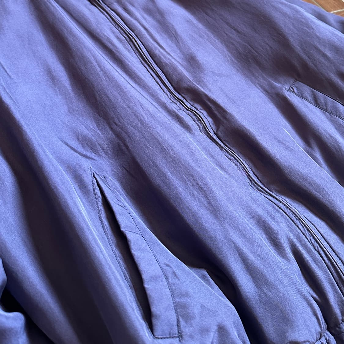 Elcolos silk 100% bomber jacket  상품이미지4