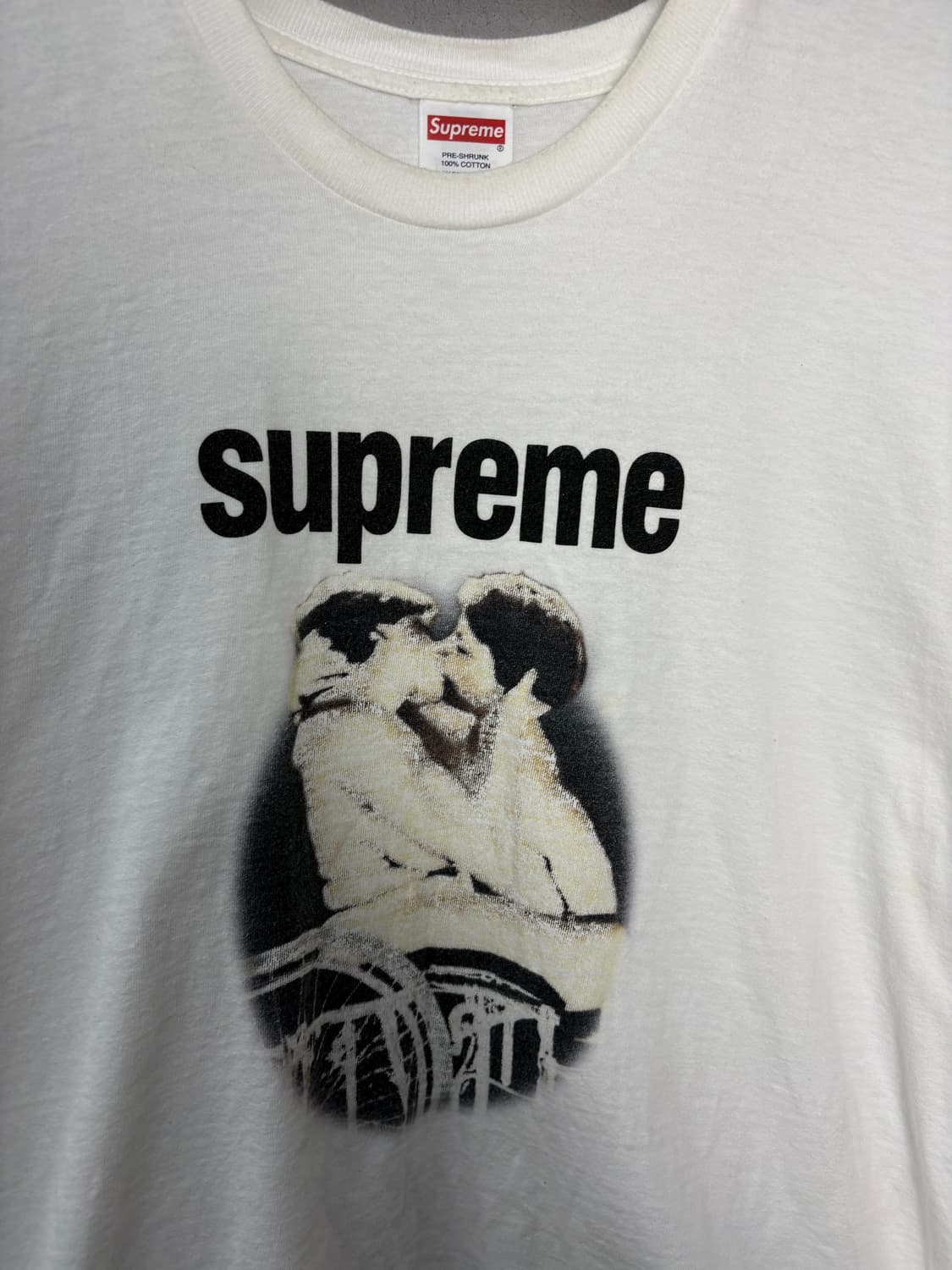 슈프림 키스 그래픽 화이트 반팔 A3815 상품이미지3