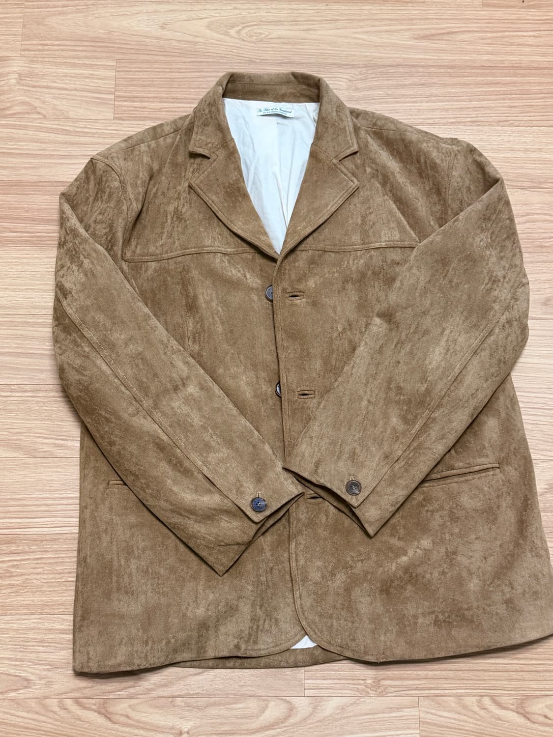 아크블루 스웨이드 자켓  상품이미지1