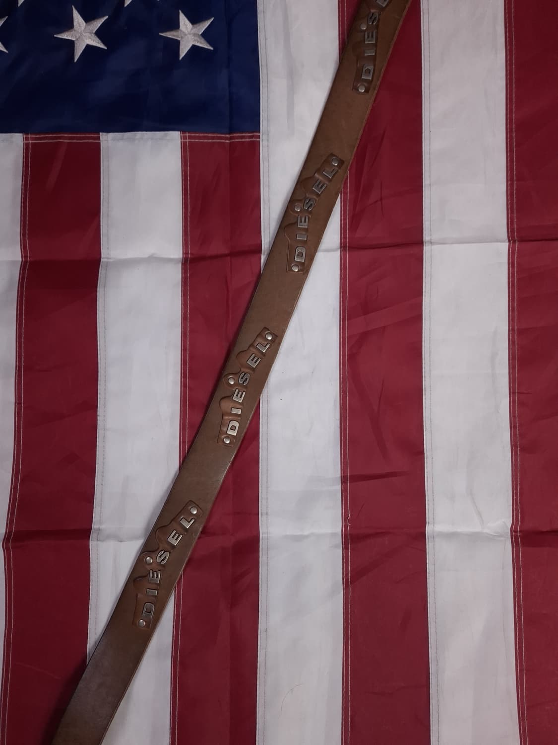 오리지날 이태리제조 디젤 리얼레더 벨트 상품이미지3