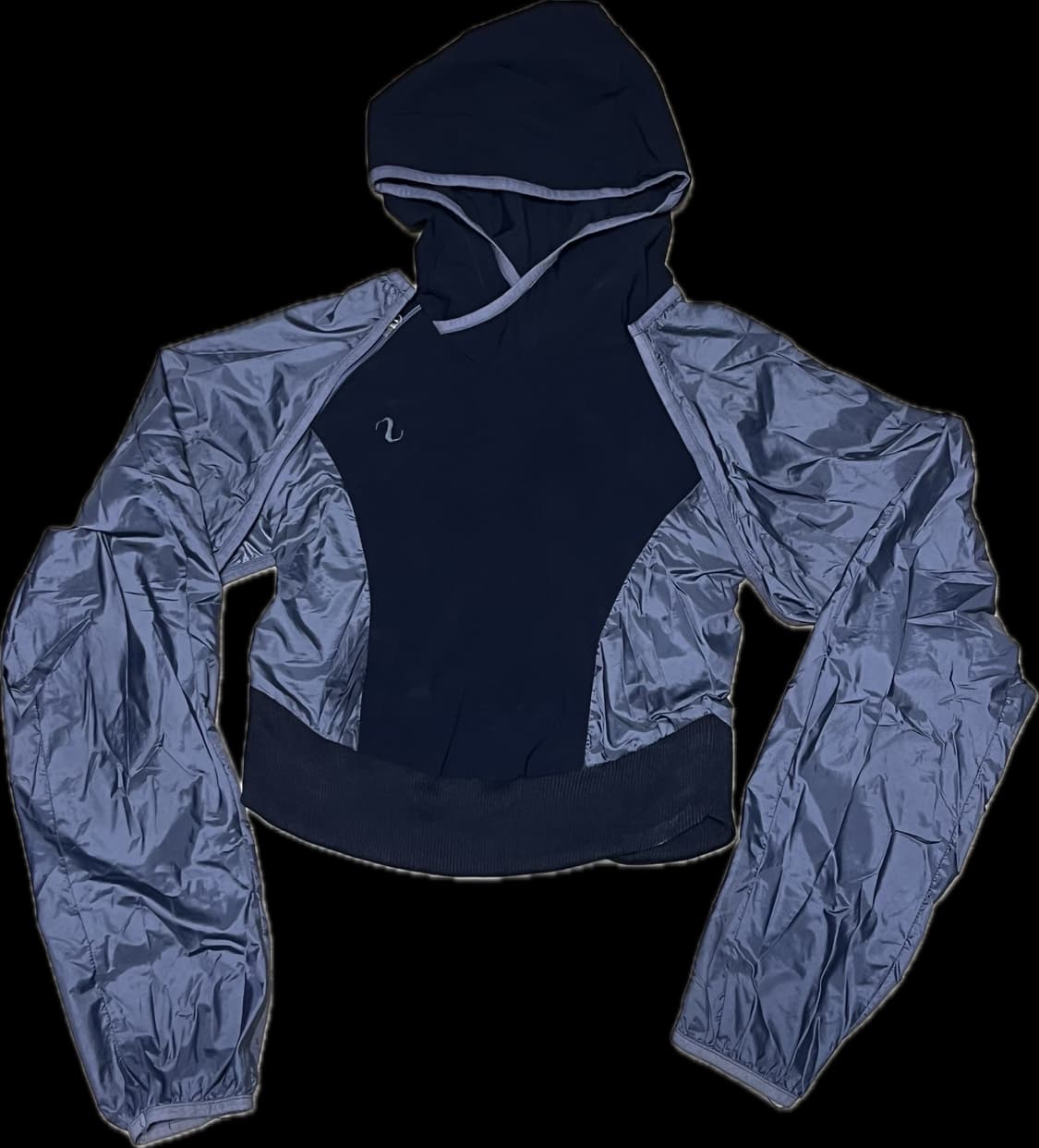 오호스 2way hoodie bolero (black) 상품이미지7