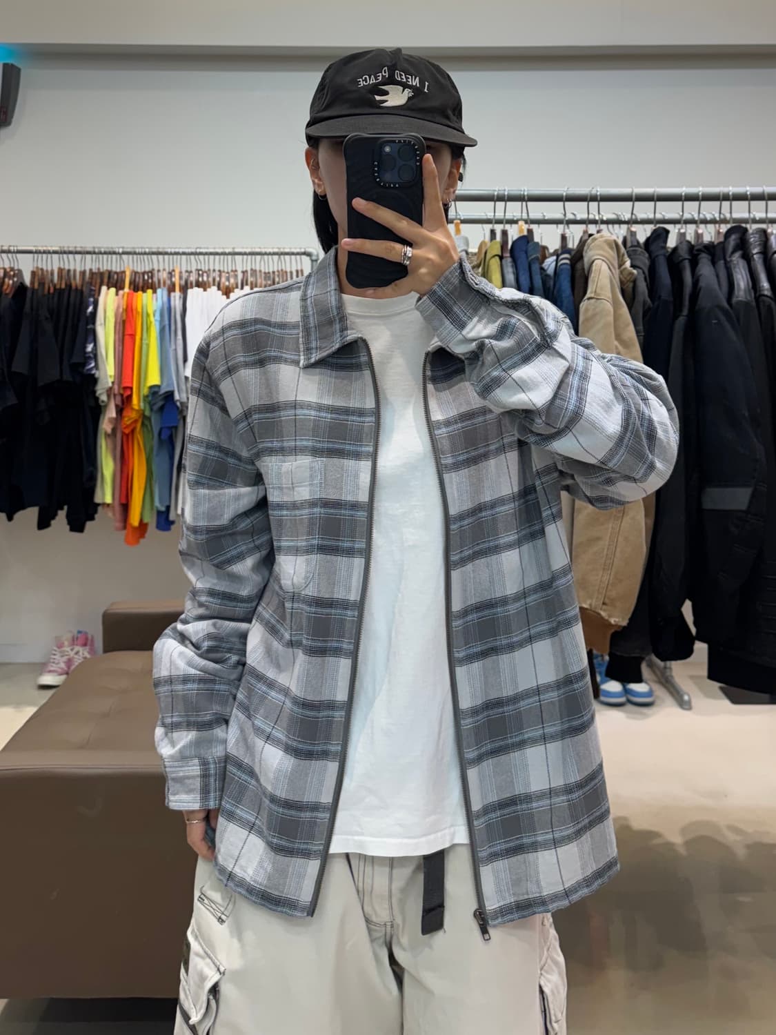 스투시 헤리티지 플레이드 집 셔츠 상품이미지6