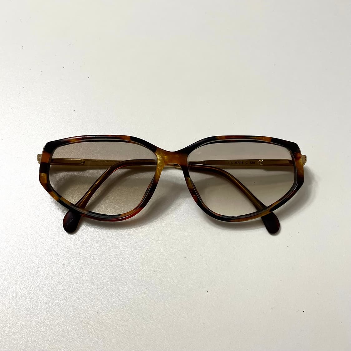 [VINTAGE EYEWEAR] 빈티지 레오파드 틴트 선글라스 상품이미지1