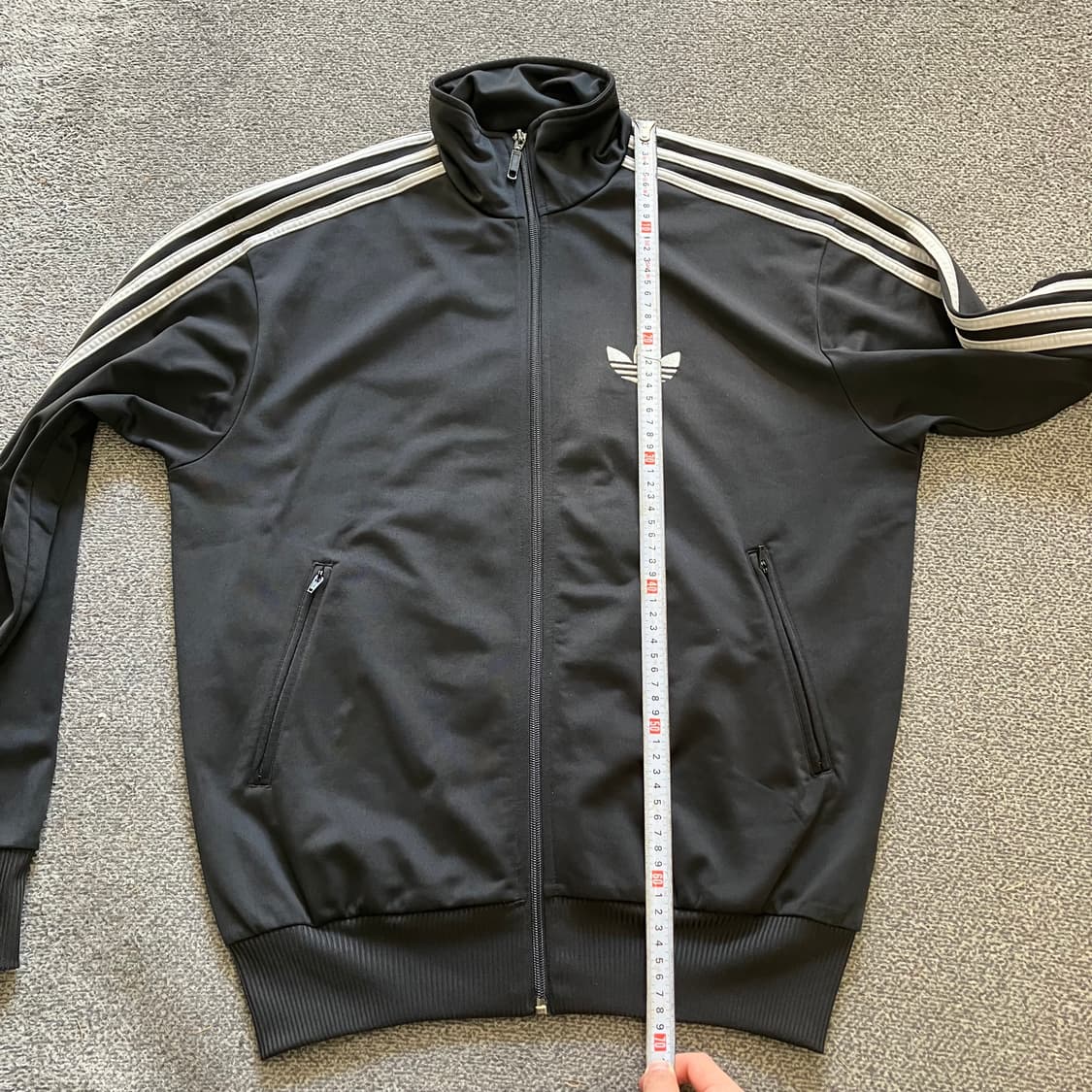 315 아디다스 파이어버드 져지 검은 실버 상품이미지6