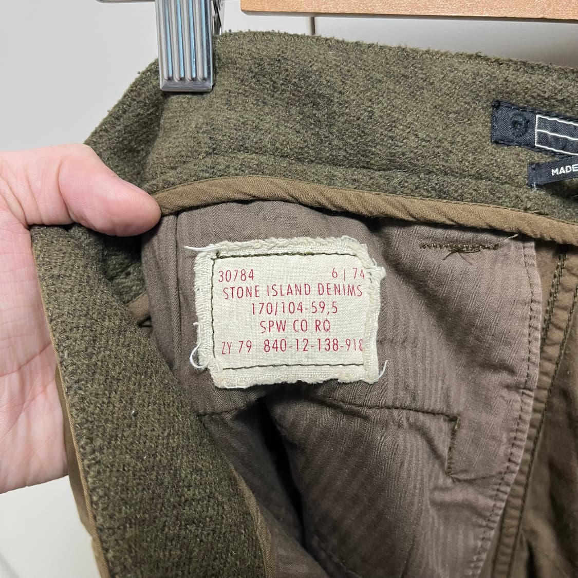 08aw 스톤아일랜드 밀리터리 멀티포켓팬츠 상품이미지10