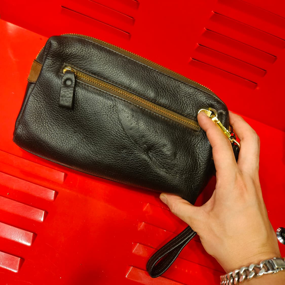 던힐(dunhill) 빈티지 클러치 22 x 14 x 4 size 상품이미지6
