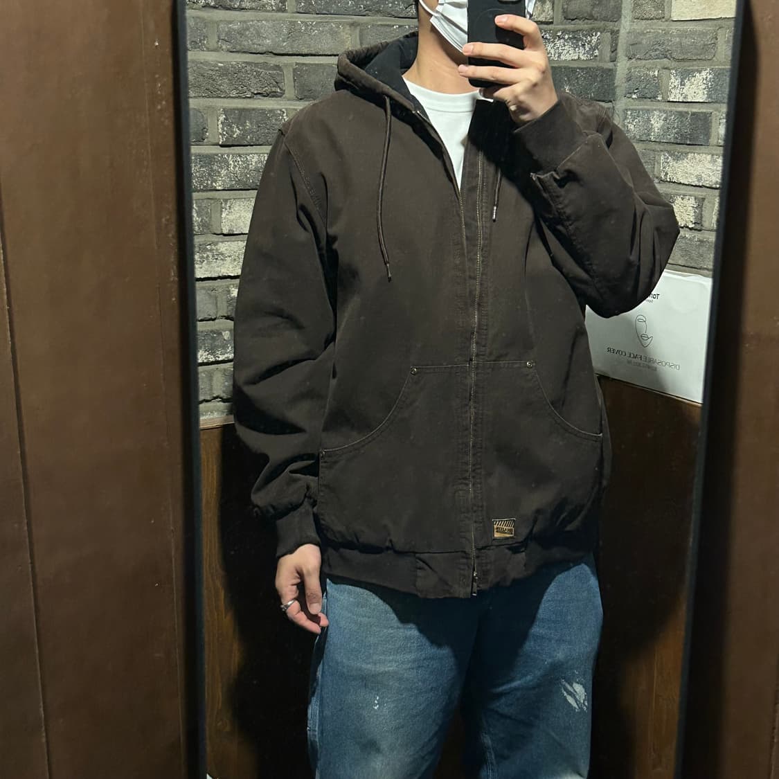 XL) BRAZOS USA 워크웨어 덕 캔버스 액티브 자켓 상품이미지10