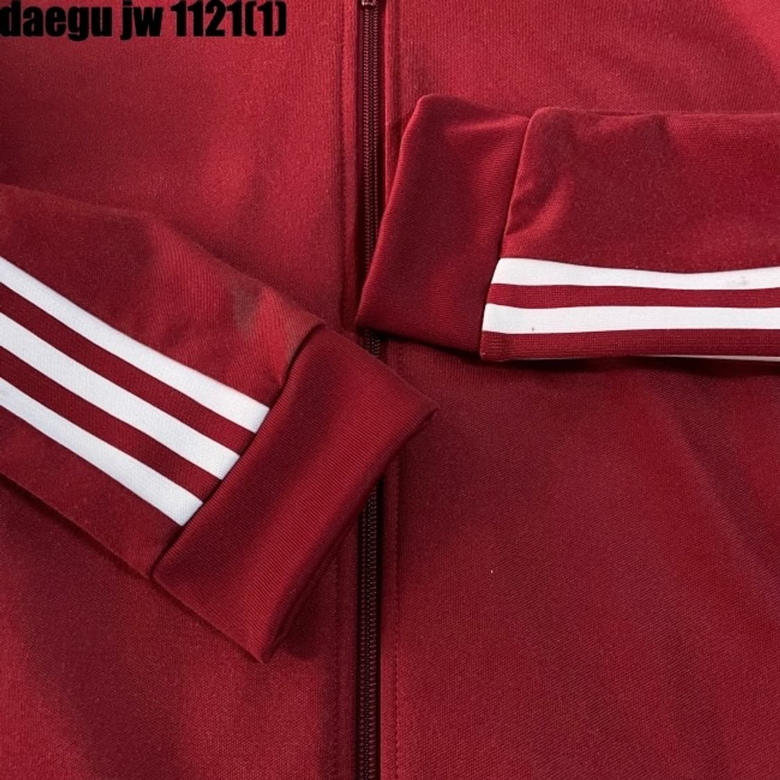 아디다스 파이어버드 져지집업 버건디 상품이미지4