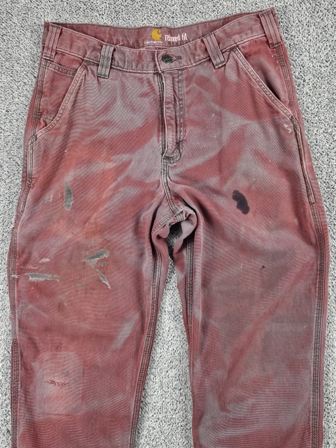 칼하트 카펜터 다잉 워시드 커스텀 워크팬츠 (32 X 32) / 9988 상품이미지5