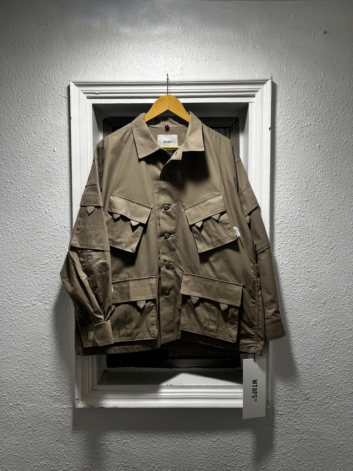 Wtaps 더블탭스 21fw 립스탑 셔츠 자켓 상품이미지1