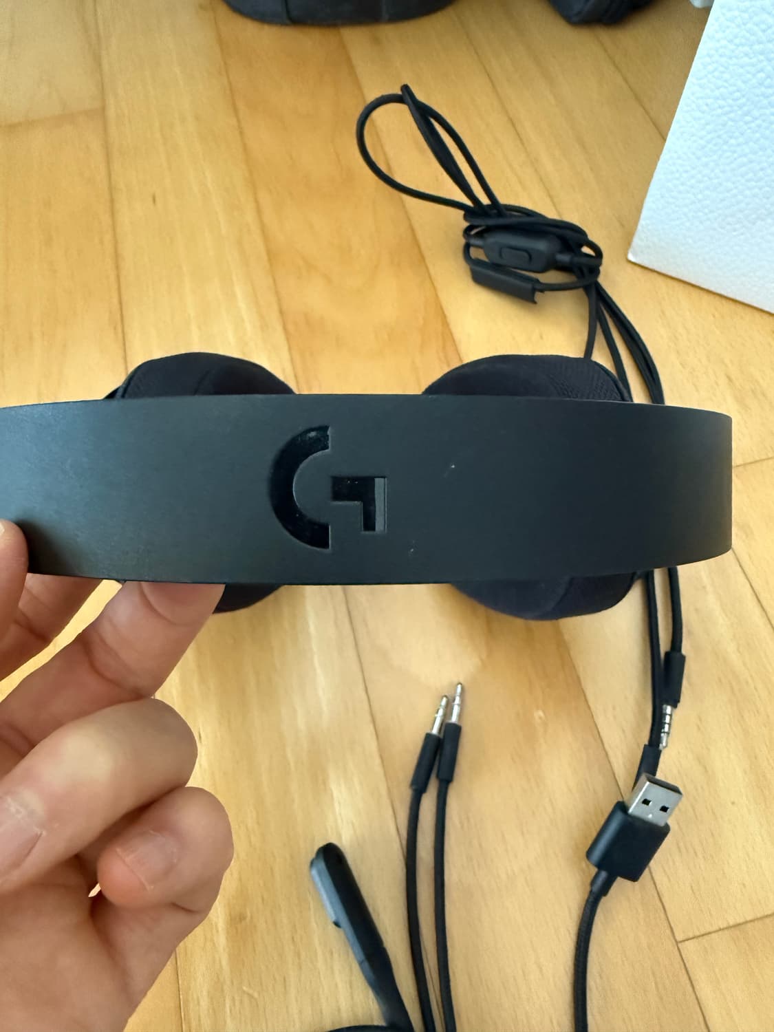 로지텍 G433 게임헤드셋 헤드폰 이어폰 게이밍 새 상품급 새상품급 사진 상품이미지5