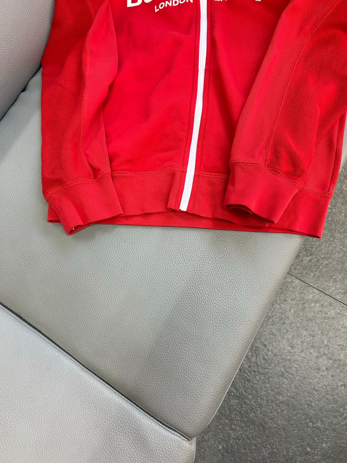 버버리 로고 프린팅 후드 집업(14세/루즈55,66) 상품이미지4