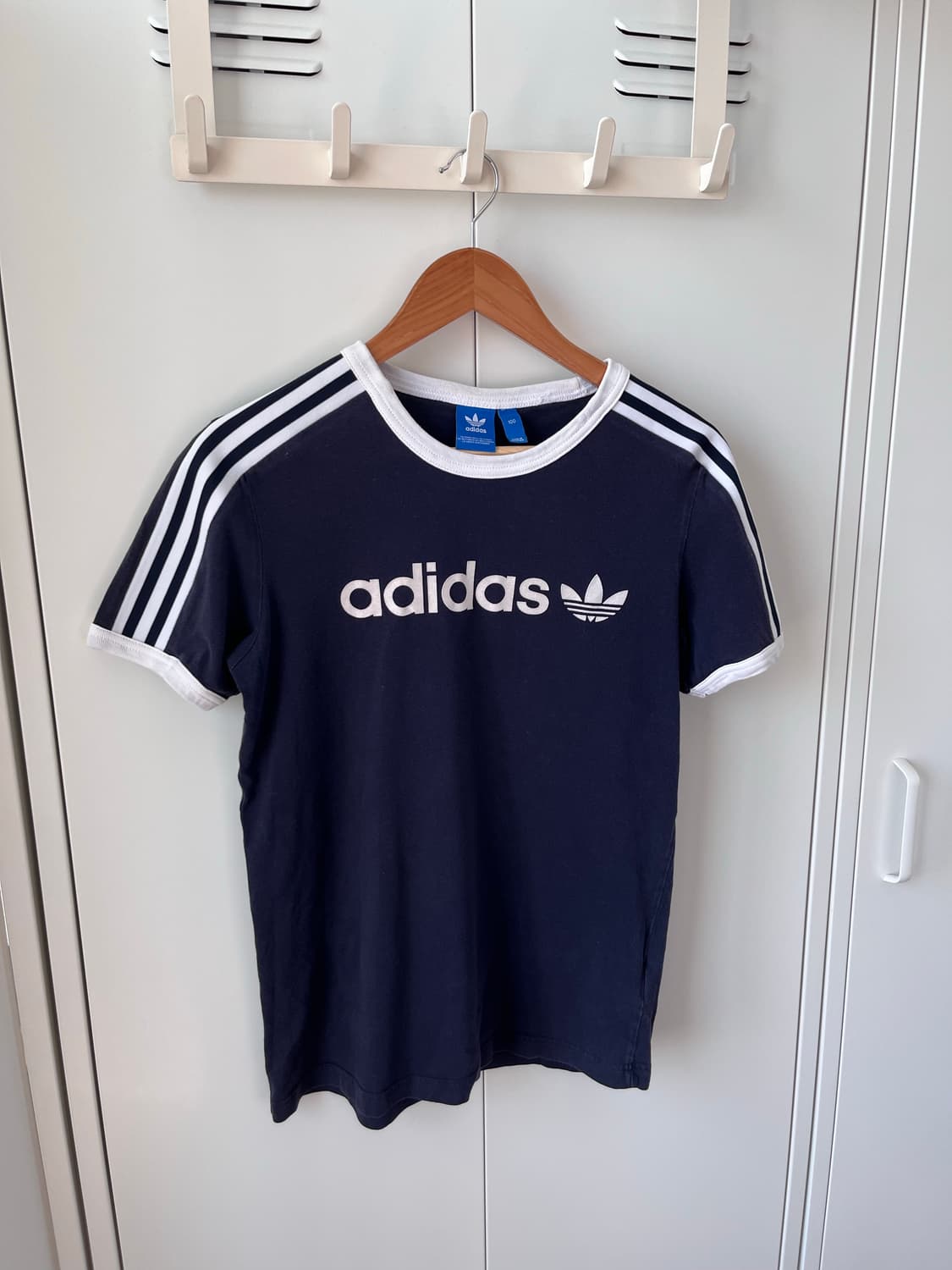 Adidas vintage 아디다스 네이비 반팔 티셔츠 상품이미지7
