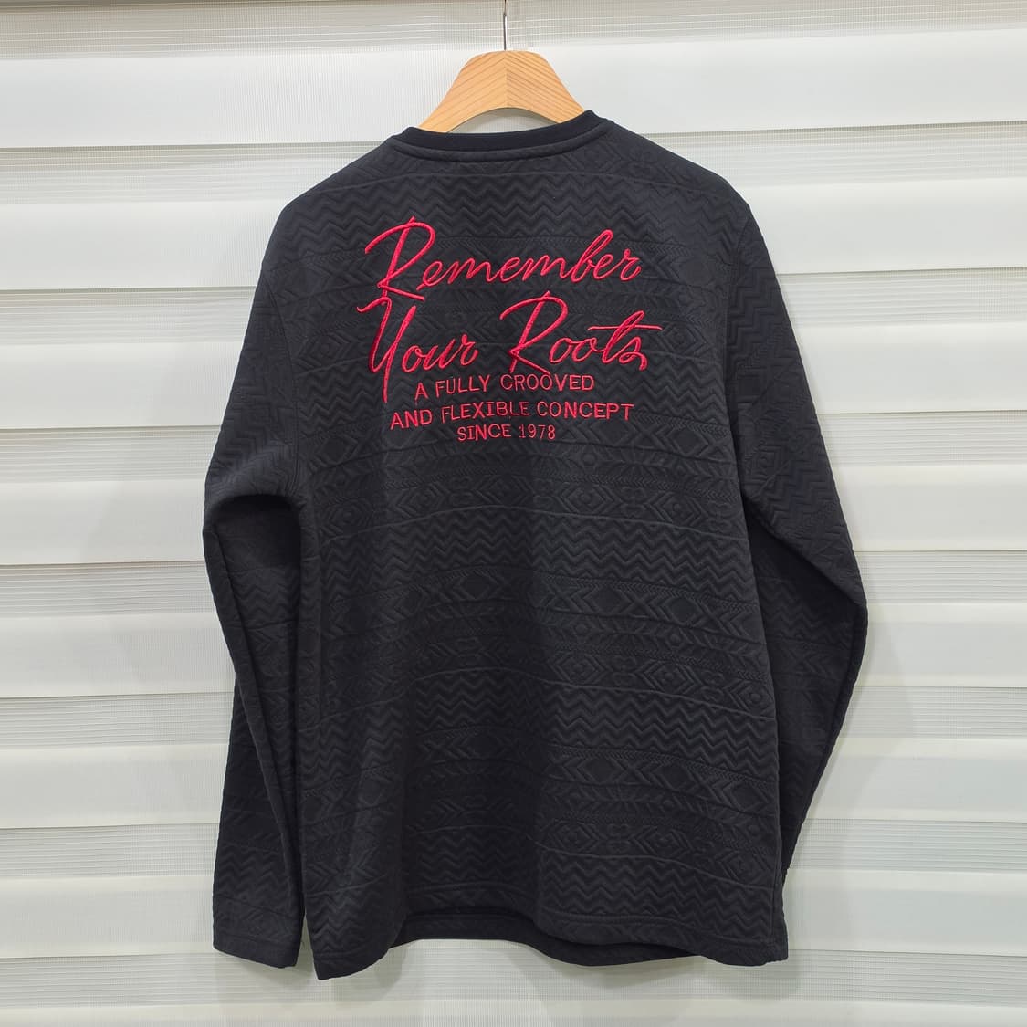 GOTCHA 레터링 자수 롱슬리브- XL 상품이미지5