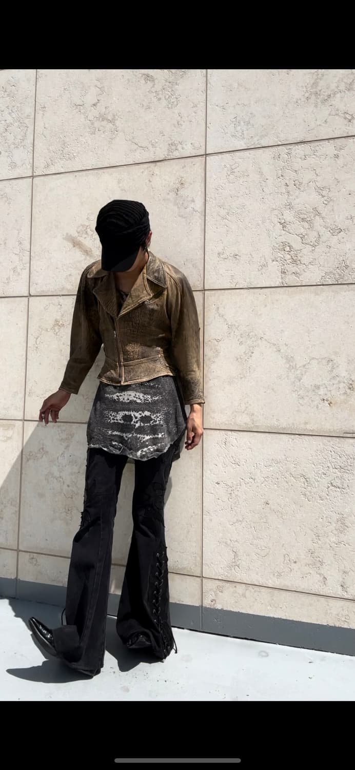 “Vintage” Genuine Leather Grunge Washed  상품이미지8