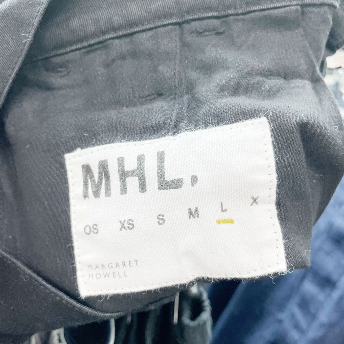 마가렛호웰 남성캐주얼바지 블랙L 진스센스 상품이미지4