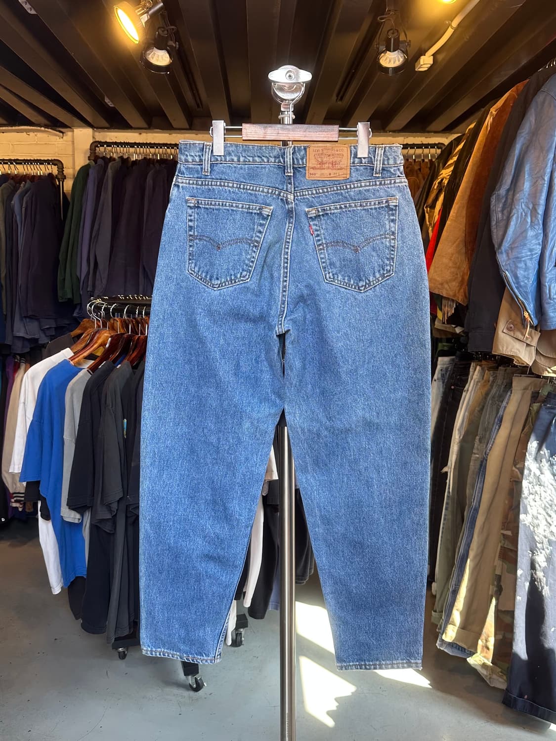 90s 리바이스560 데님 팬츠 34x30 made in usa 상품이미지2