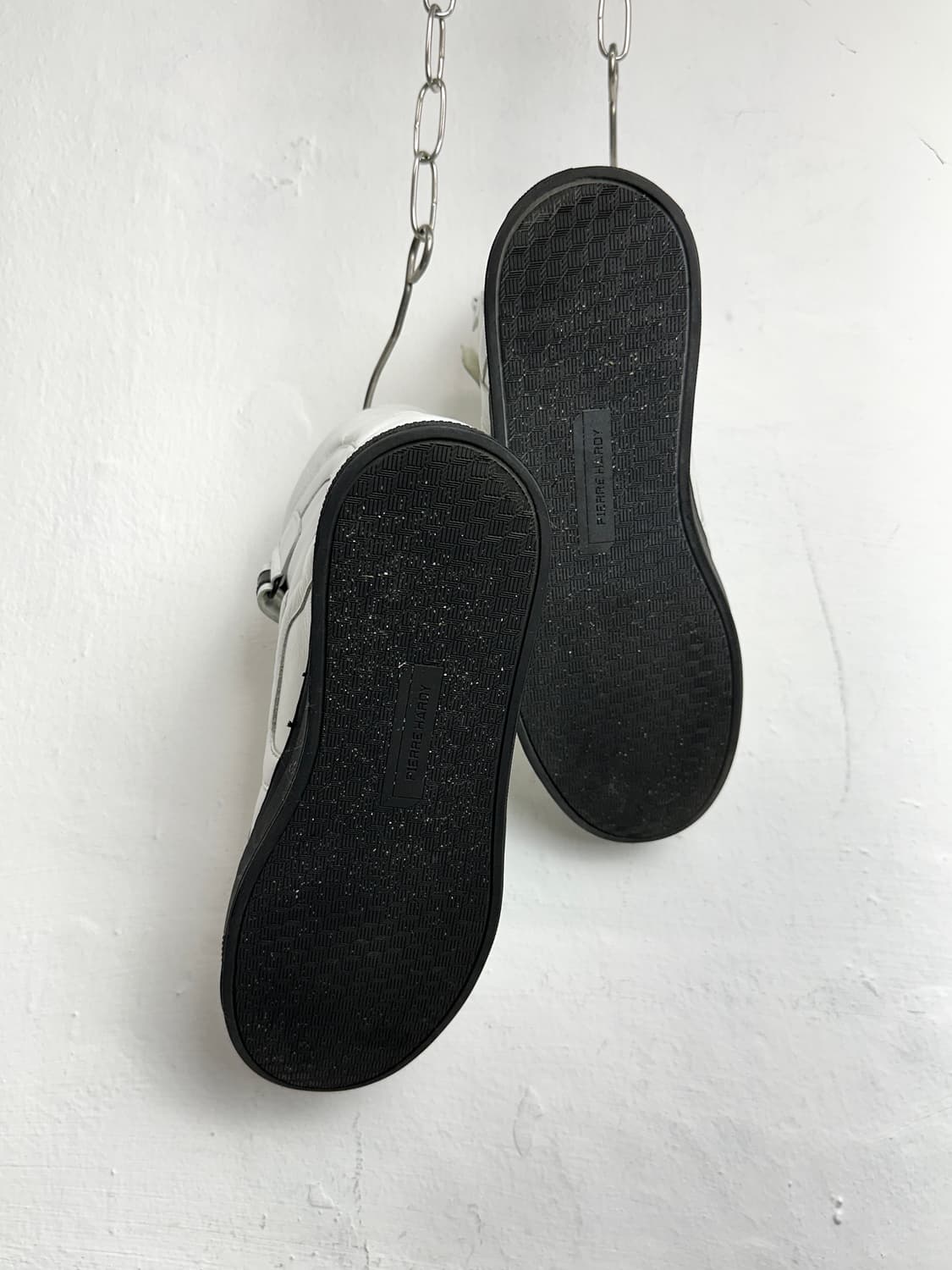 Pierre Hardy Leather High-Top Sneakers 상품이미지6